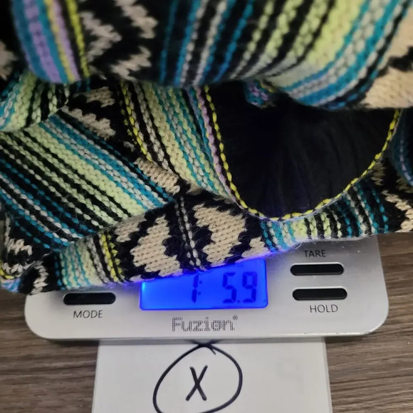 Altar'd State Women's Open Cardigan Sweater M Multicolor Aztec Stripe Oversized - Picture 8 of 8